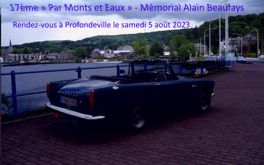 17ème « Par Monts et Eaux » Mémorial Alain Beaufays