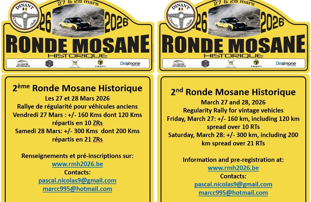 Ronde Mosane Historique 2026