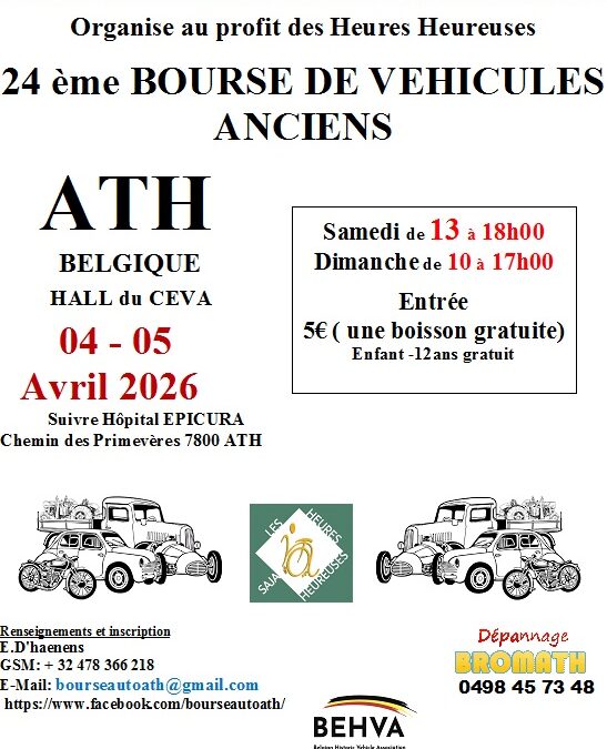 24ème Bourse de Véhicules Anciens