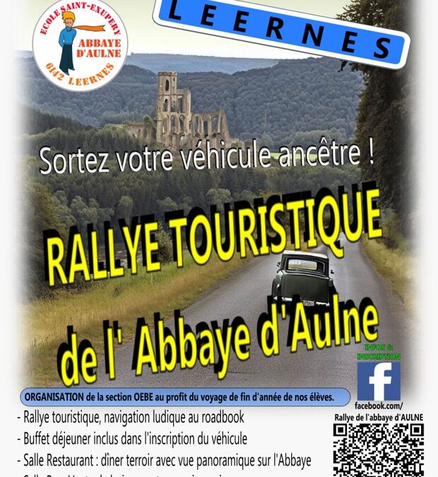 Rallye Touristique de l&rsquo;Abbaye d&rsquo;Aulne